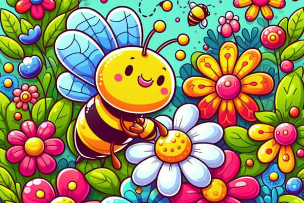 A busy bee idiom